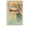 n°12566 - Fröhliche Weihnachten - Anges gardien chantant et jouant de la musique