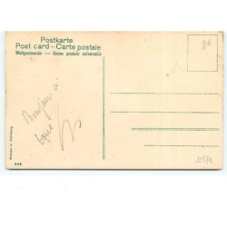n°12574 - Joyeuses Pâques - Enfants autour d'un oeuf avec le prénom Henriette inscrit dessus (paillettes)