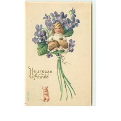 n°12577 - Carte Gaufrée -...