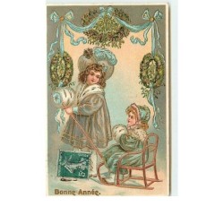 n°12581 - Carte Gaufrée -...