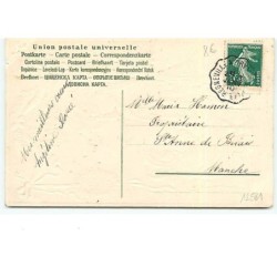 n°12581 - Carte Gaufrée - Bonne Année - Fillettes, l'une tirant l'autre assise sur une chaise