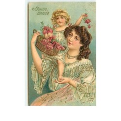n°12582 - Carte Gaufrée -...