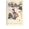 n°12593 - Felican novan Jaron - Enfants  faisant un bonhomme de neige - esperanto