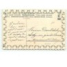 n°12600 - Carte Gaufrée et dentelée - Anniversaire - Garçon apportant des fleurs