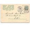 n°12609 - Carte Gaufrée - Clapsaddle - Heureuse Année - Angelot avec des colombes 1905