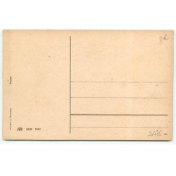 n°20476 - Fröhliche Ostern - Fillette jouant aux chaises volantes avec des poussins