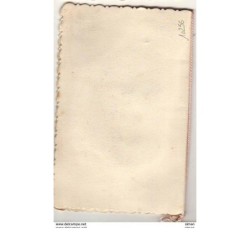 n°10256 - Carte Brodée avec Pochette - Médaillon avec un couple - Oiseau