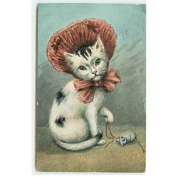 n°20483 - Chat tenant en...