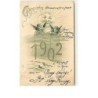 n°12621 - Carte Fantaisie - Glückliches - Anges 1902