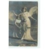 n°20489 - Enfant - Grete Reinwald - Deux fillettes près d'un ange gardien