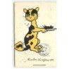 n°20495 - MM Vienne n°241 - Lewin - Chat portant une souris dans une assiette