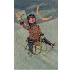 n°25271 - Carte Gaufrée -...