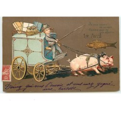 n°12627 - Carte Gaufrée -...