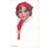 n°25288 - Illustrateur - I'm ready - Garçon portant un bonnet rouge