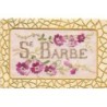 n°25554 - Carte Brodée - Ste Barbe