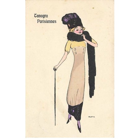 n°25559 - Illustrateur - Porta - Tanagra Parisiennes - Femme - Mode