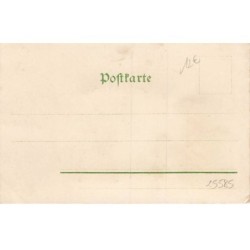 n°25585 - Carte avec Perles - Fröhliche Weihnachten - Anges autour du Petit Jésus