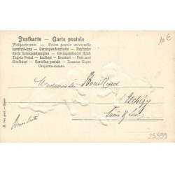 n°25599 - Carte Gaufrée - Teckel - Dackel - Hanneton