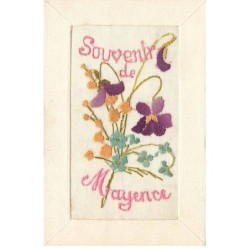 n°25604 - Carte Brodée -...