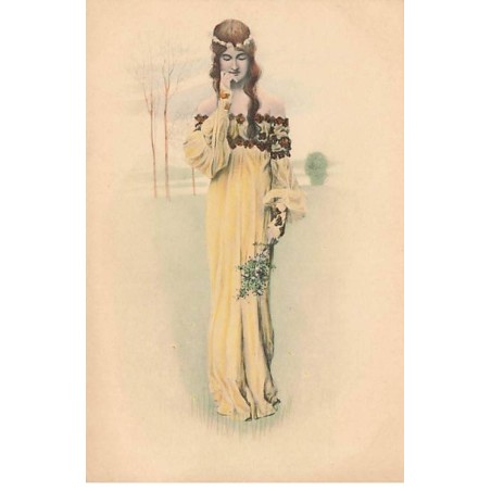 n°25611 - Illustrateur - MM Vienne n°116 - Femme pensive