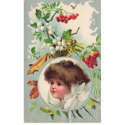 n°25615 - Carte Gaufrée -...