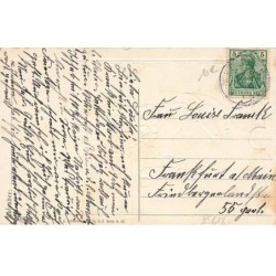 n°25618 - Carte Gaufrée - Enfant allemand portant un petit sapin