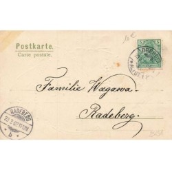 n°25631 - Fröhliche Ostern - Mailick - Angelot mains jointes dans un médaillon