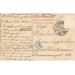 n°25635 - Carte Russe - Pâques - Enfant dans un Oeuf