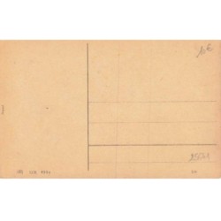 n°25641 - Prosit Neujahr - Homme fumant avec son chien - Bouledogue