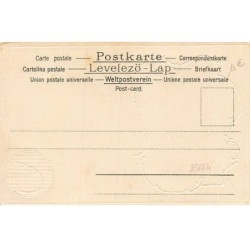 n°25664 - Carte Gaufrée - Fantaisie - Fillettes Japonaises portant des kimonos et de grands éventails