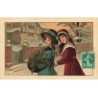 n°25673 - MM Vienne n°319 - Joyeux Noël - Alice Martineau - Deux jeunes femmes près d'une maison
