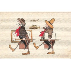 n°25676 - Carte Gaufrée -...