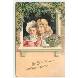 n°12644 - Carte Gaufrée -...