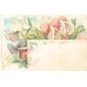 n°25682 - Carte Fantaisie - Raphael Tuck - Visages d'Enfants dans des Fleurs