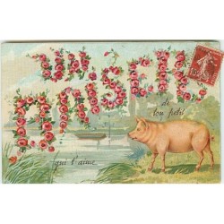 n°12645 - Carte Gaufrée -...