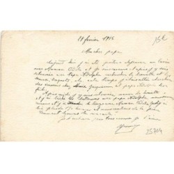 n°25704 - Carte Peinte à la Main - Thiriot - Belgique - Femme en uniforme de soldat Belge