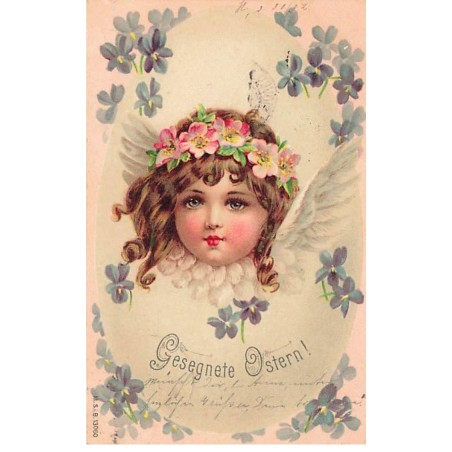n°25717 - Pâques - MSIB 13060 - Ange - Gesegnete Ostern !