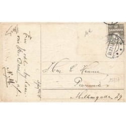 n°25727 - Carte Gaufrée - Nouvel An - Homme avec une grosse tête trinquant