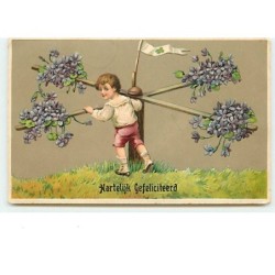 n°12650 - Carte Gaufrée -...