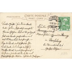 n°25732 - Fantaisie - Flatscher - Garçon servant un verre d'eau à une fillette en haut d'une montagne