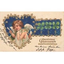 n°25739 - Carte Gaufrée -...