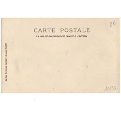 n°12653 - Carte Animée Lambert - Silhouette femme dansant le flamanco
