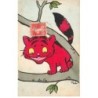 n°25756 - Illustrateur Lewin - MM Vienne n°491 - Chat rouge sur une branche