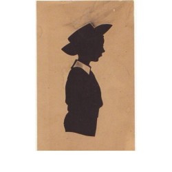 n°12661 - Silhouette d'un...