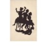 n°12664 - Carte Animée Lambert - Silhouettes de couple faisant la fête