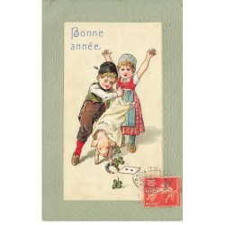 n°25780 - Carte Gaufrée -...