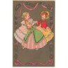 n°25797 - Fantaisie - Meissner 1376 - Fillettes dansant