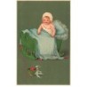n°25798 - Fantaisie - Meissner 1412 - Flatscher - Bébé dans son berceau