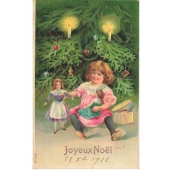 n°25807 - Carte Gaufrée -...