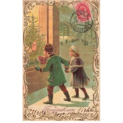 n°25810 - Carte Gaufrée -...